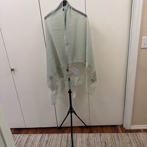 Chic Sheer Sage Wrap